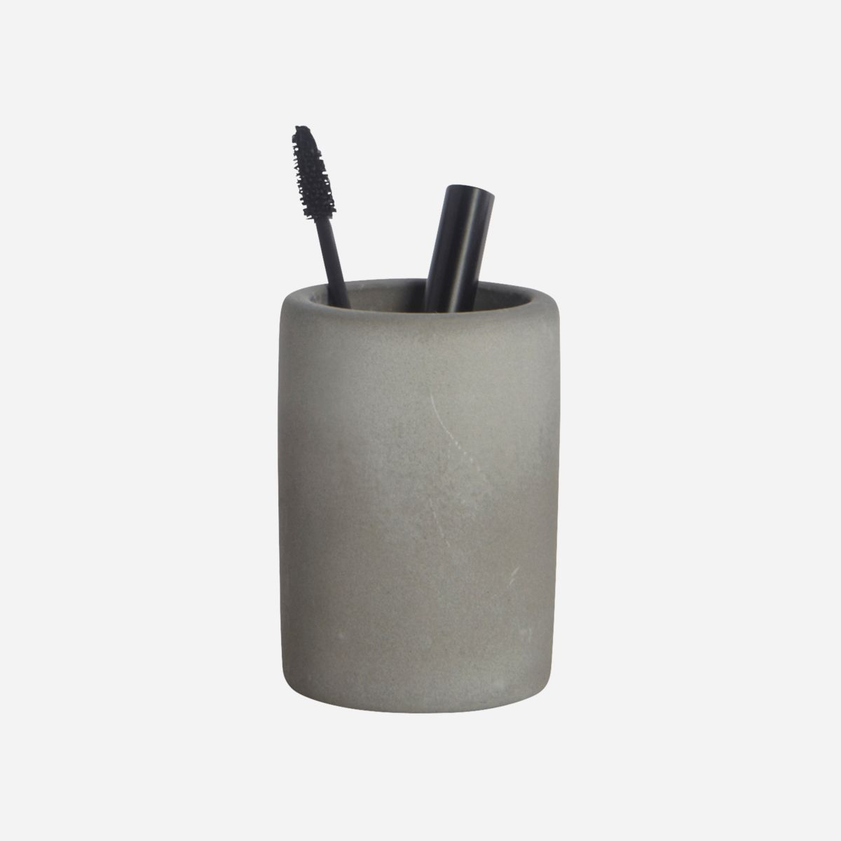 Tandbørsteholder, H 10 cm, cement