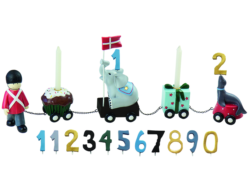 Fødselsdagstog, garder med 11 tal