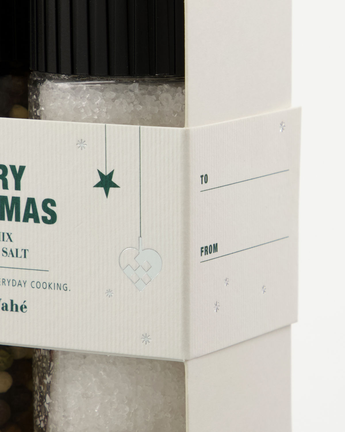 Gaveæske, Nicolas Vahé Christmas essentials - French sea salt & Pepper mix