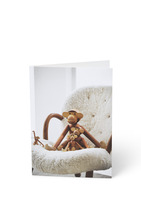 Kay Bojesen Kort A6 Aber, 4 størrelser teak/limba 1 stk.