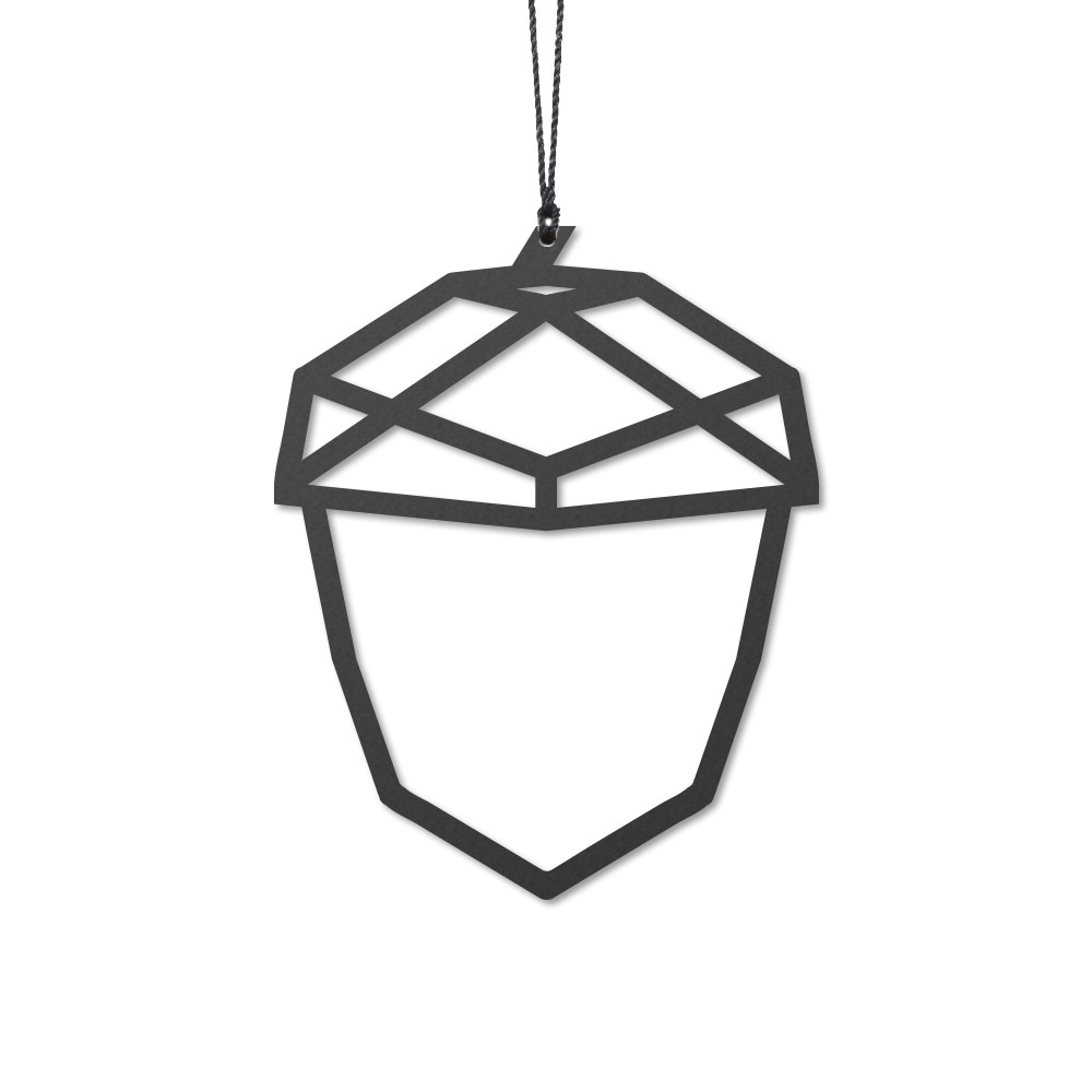 Felius, Agern, sort 2 stk. Felius, Agern, sort 2 stk.