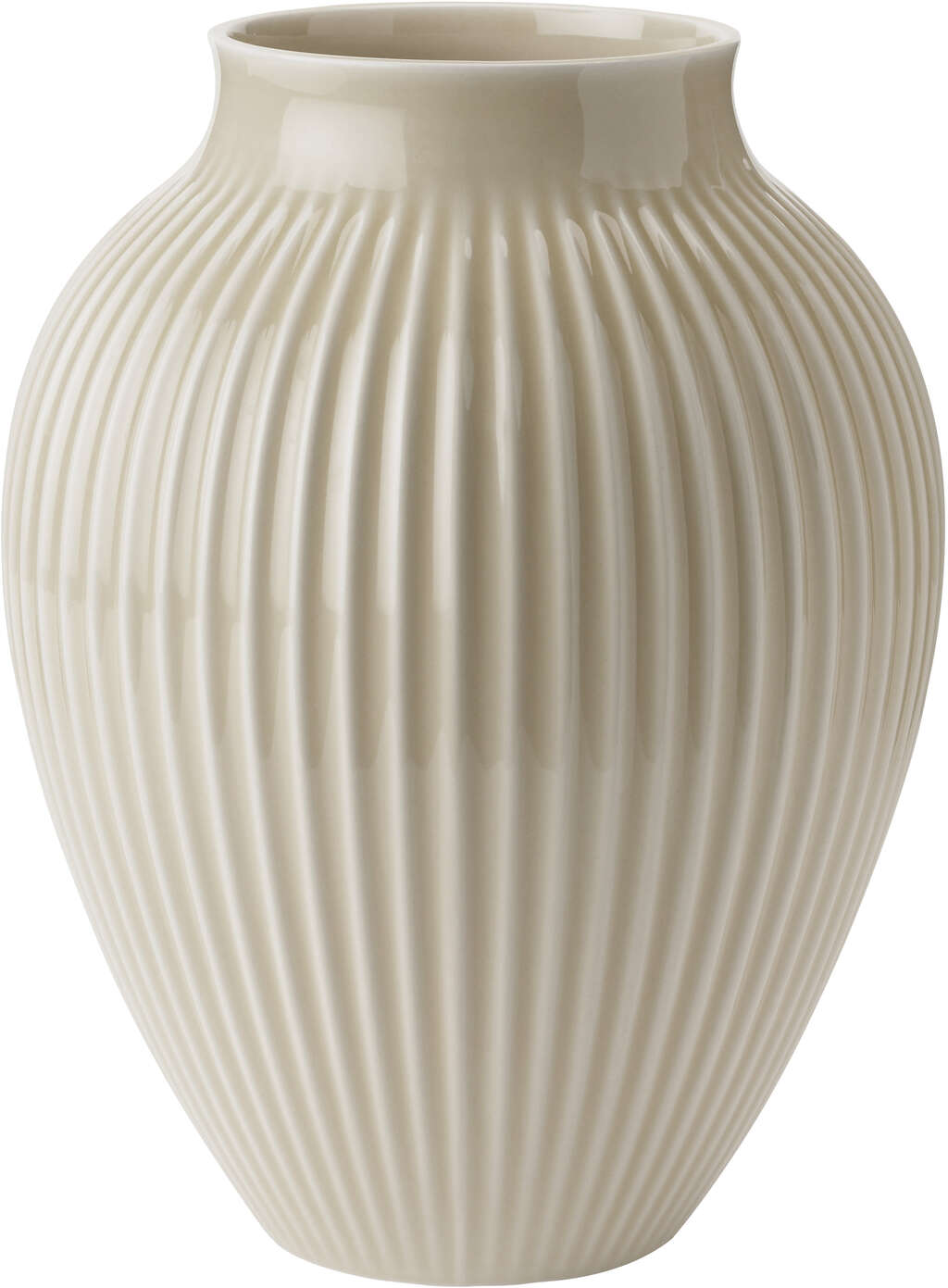 Knabstrup vase H 27 cm Sand*