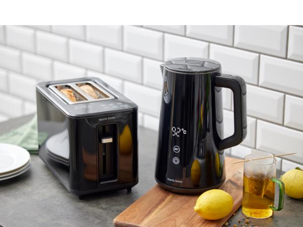 Brødrister Digital 900 watt Sort