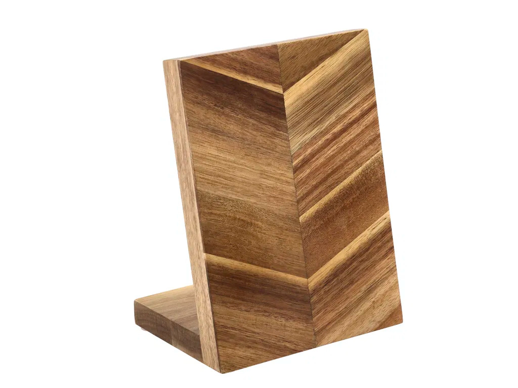 Holm Knivblok magnetisk, Akacietræ