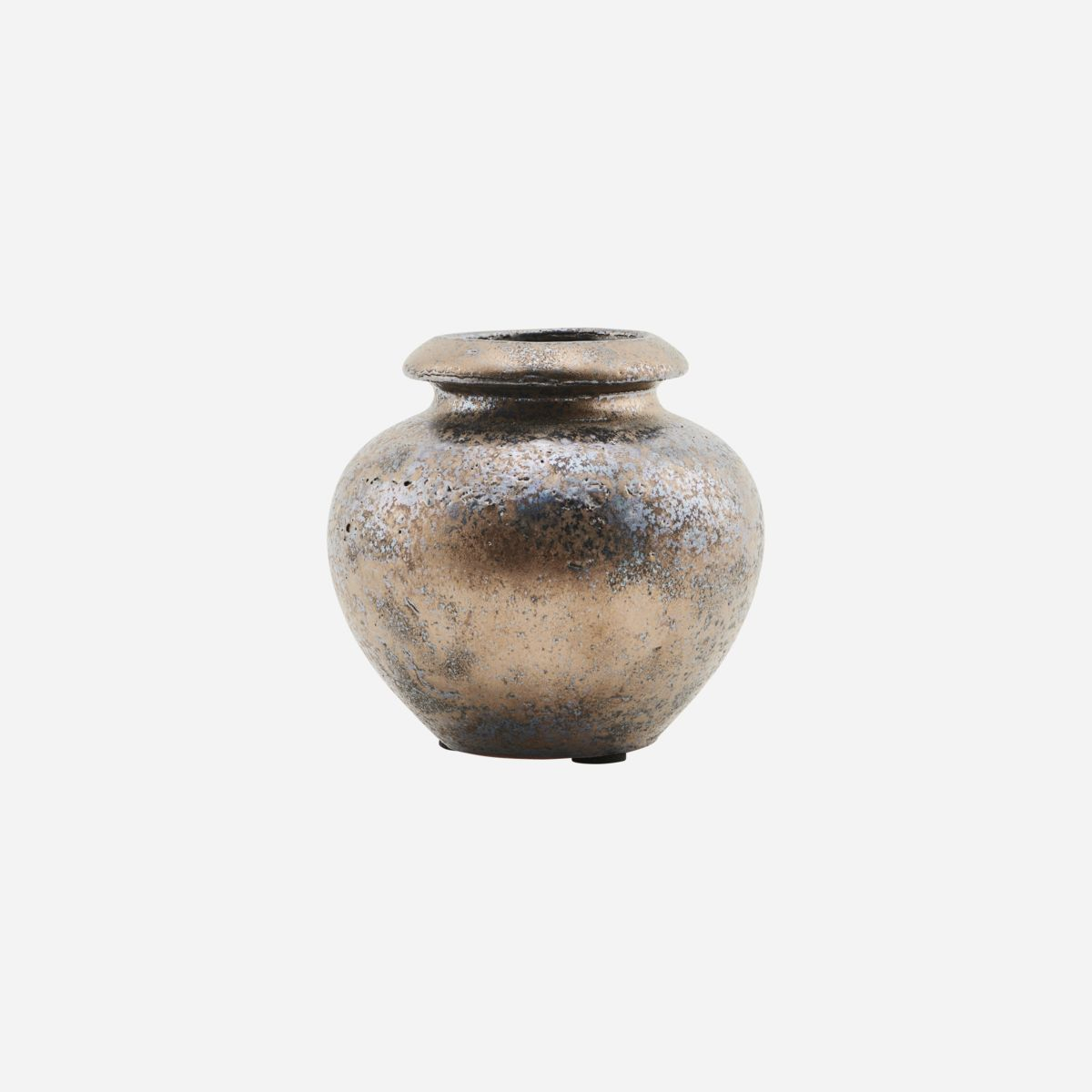 Mini vase, H 12 cm, bronze* Mini vase, H 12 cm, bronze*