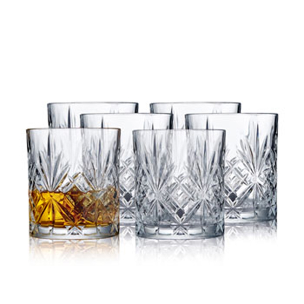 Melodia Whiskyglas, 6 stk Melodia Whiskyglas, 6 stk