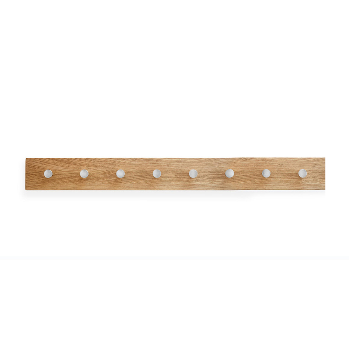 MOUD Home OAK Knagerække Egetræ Med Stål Knager - 100 cm MOUD Home OAK Knagerække Egetræ Med Stål Knager - 100 cm