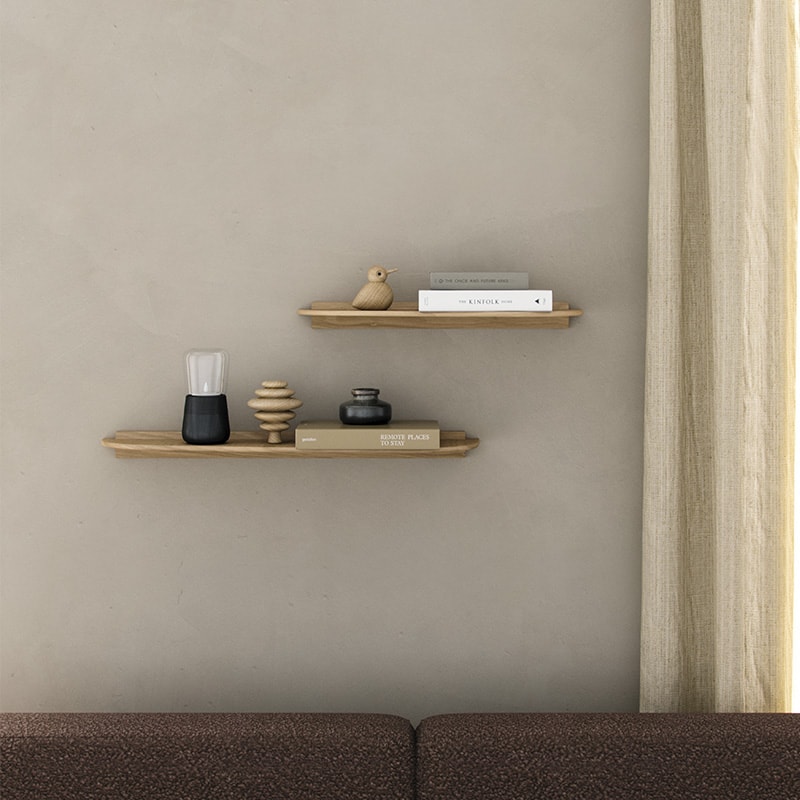 Shelf 3 - 78,5x22 cm, Oiled Nature Eg