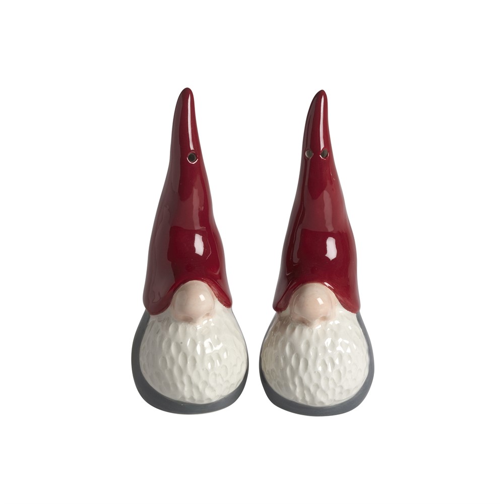 Salt and pepper set, Santa High Hat H.11,5cm