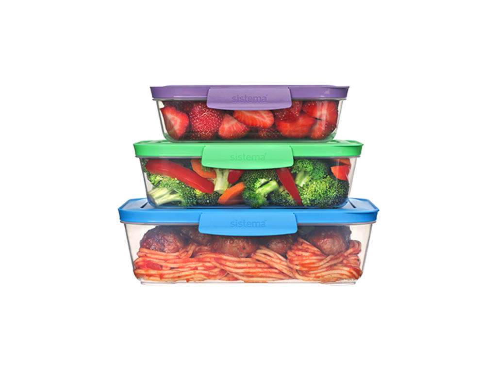 Sistema Nest It 3Pack 1 x 600ml, 1x 1L, 1 x 1.5L