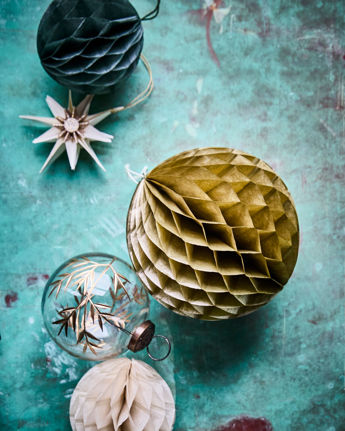Julepynt, Orb, Gylden