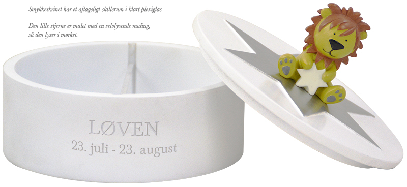 Smykkeskrin Løven Smykkeskrin Løven