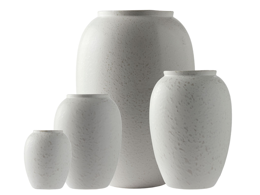 BITZ Vase, mat creme, 25 cm*