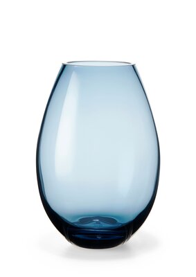 Cocoon Vase H20.5 cm mørk blå