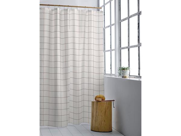 Badeforhæng 180x220 Vista Offwhite