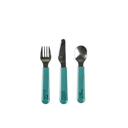 Mepal Mio Børnebestik Turkis*