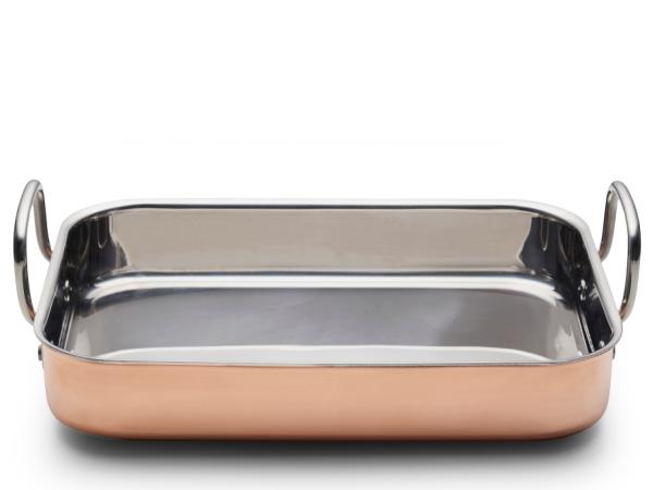 Blomsterbergs Bradepande 35 x 25,5 x 6,3 cm Kobber Blomsterbergs Bradepande 35 x 25,5 x 6,3 cm Kobber