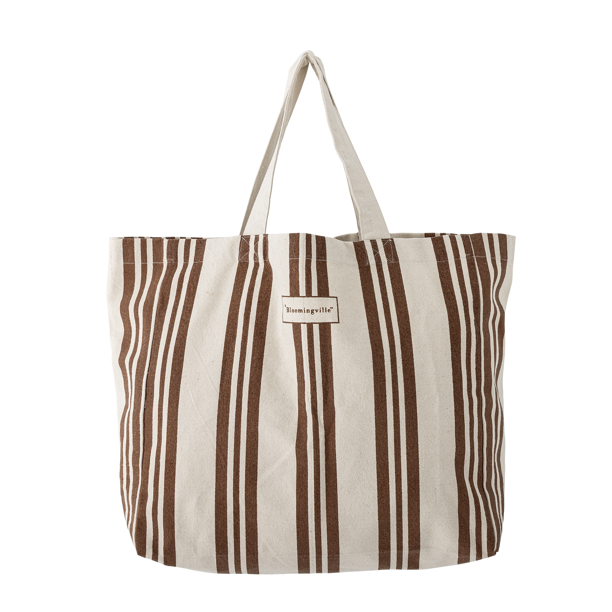 Trina Indkøbspose, Brun, Bomuld OEKO-TEX®, L46xH40xB16 cm