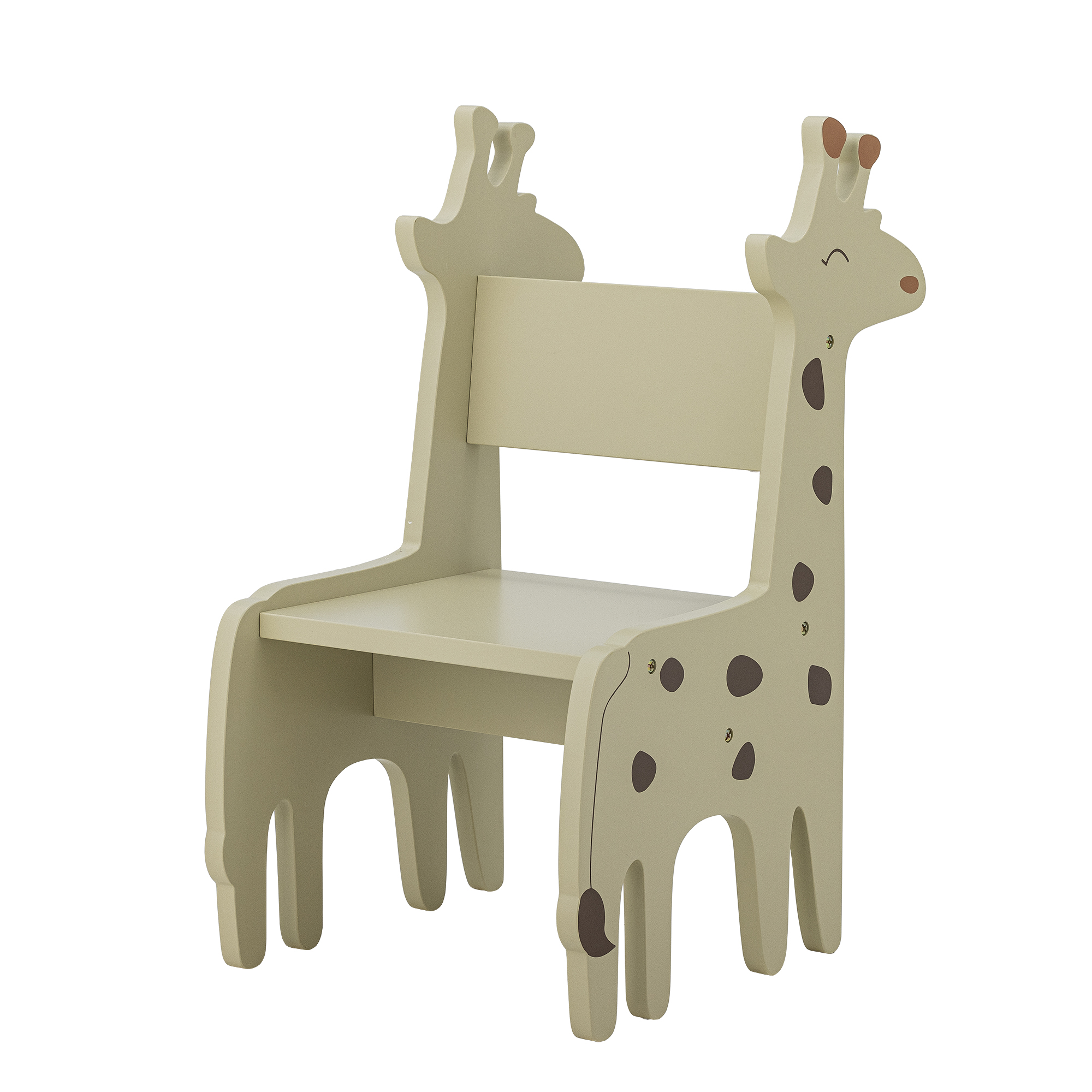 Ibber Stol, Grå, MDF, L45xH62xB34 cm