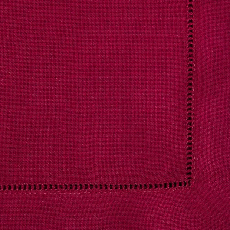 Langkilde & Søn 6 stk Røde servietter med hulsøm Langkilde & Søn 6 stk Røde servietter med hulsøm