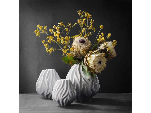 Morsø Flame Vase 19 cm Hvid Morsø Flame Vase 19 cm Hvid