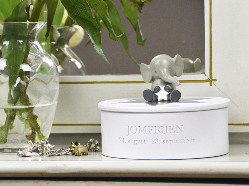 Smykkeskrin Jomfruen Smykkeskrin Jomfruen