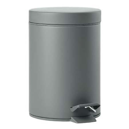 Zone Solo Pedalspand 3 liter Grå* Zone Solo Pedalspand 3 liter Grå*