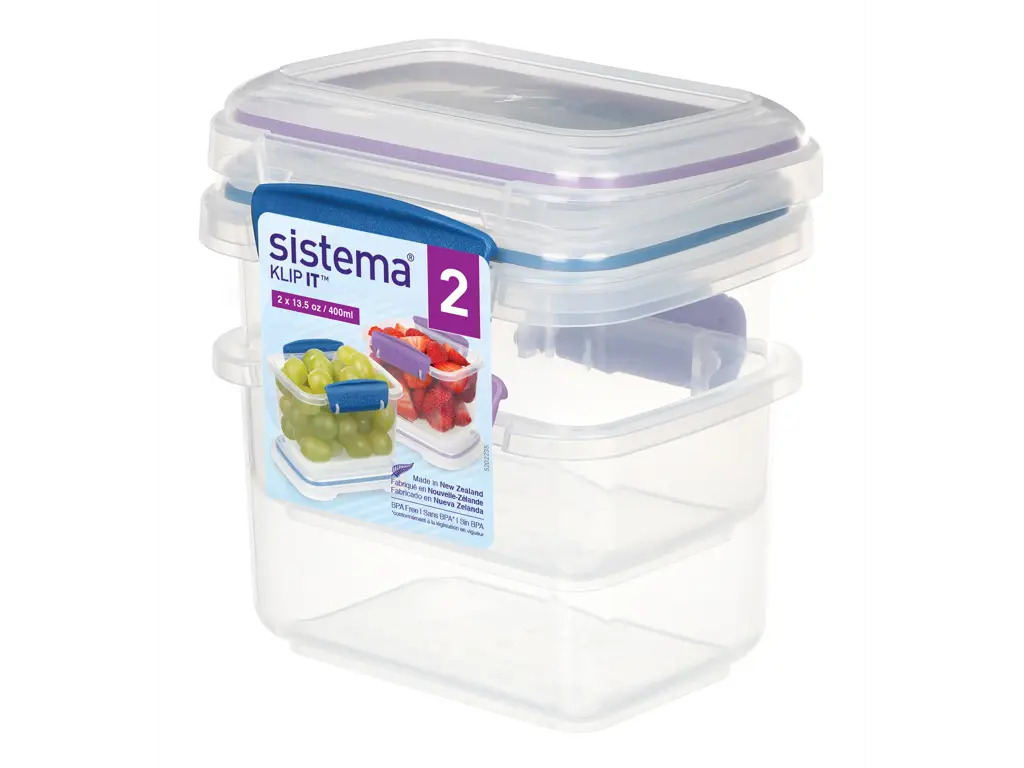 Sistema Accents 2Pack Rectangular 400ml