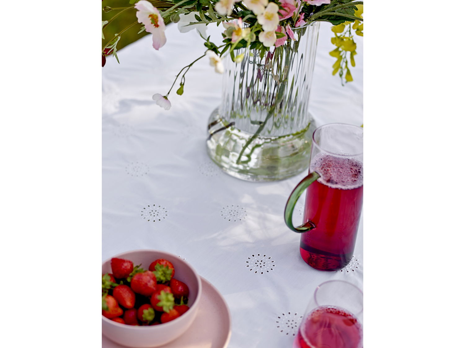 Stofservietter Daydream 4 stk. White