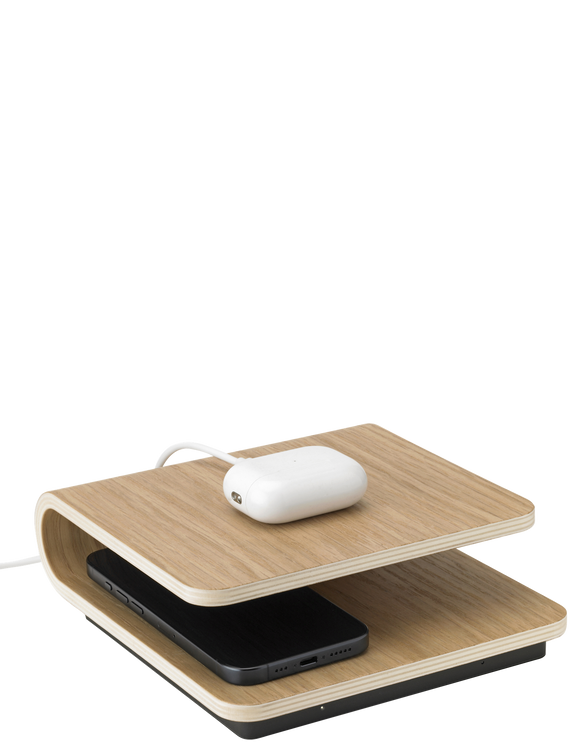 Stelton Ro Trådløs oplader Eg Stelton Ro Trådløs oplader Eg