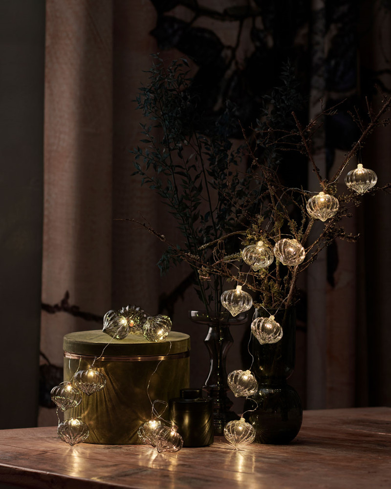 Millie Guirlande, 8 lys, klar Millie Guirlande, 8 lys, klar