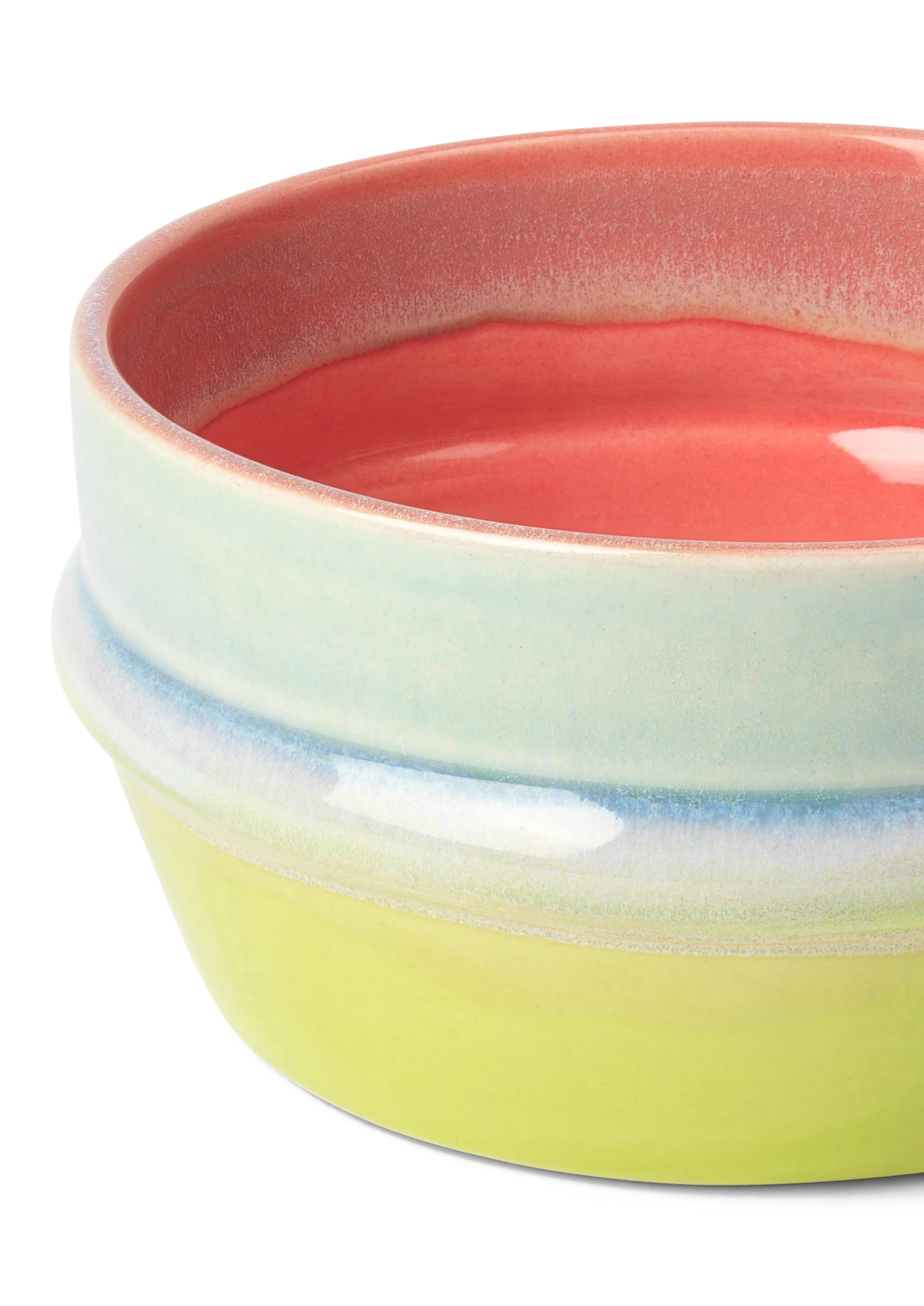 Poppery Skål Ø12 cm mint/apple green/pink