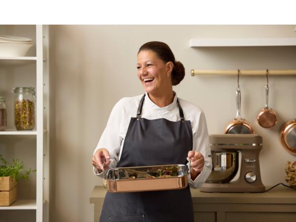 Blomsterbergs Bradepande 35 x 25,5 x 6,3 cm Kobber Blomsterbergs Bradepande 35 x 25,5 x 6,3 cm Kobber