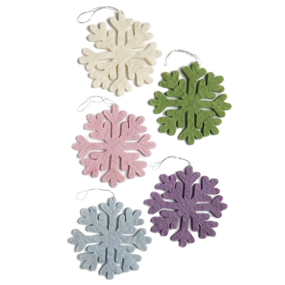 Snowflakes Colorful Snowflakes Colorful