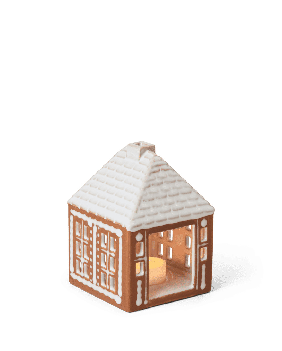 Gingerbread Lyshus lille brun