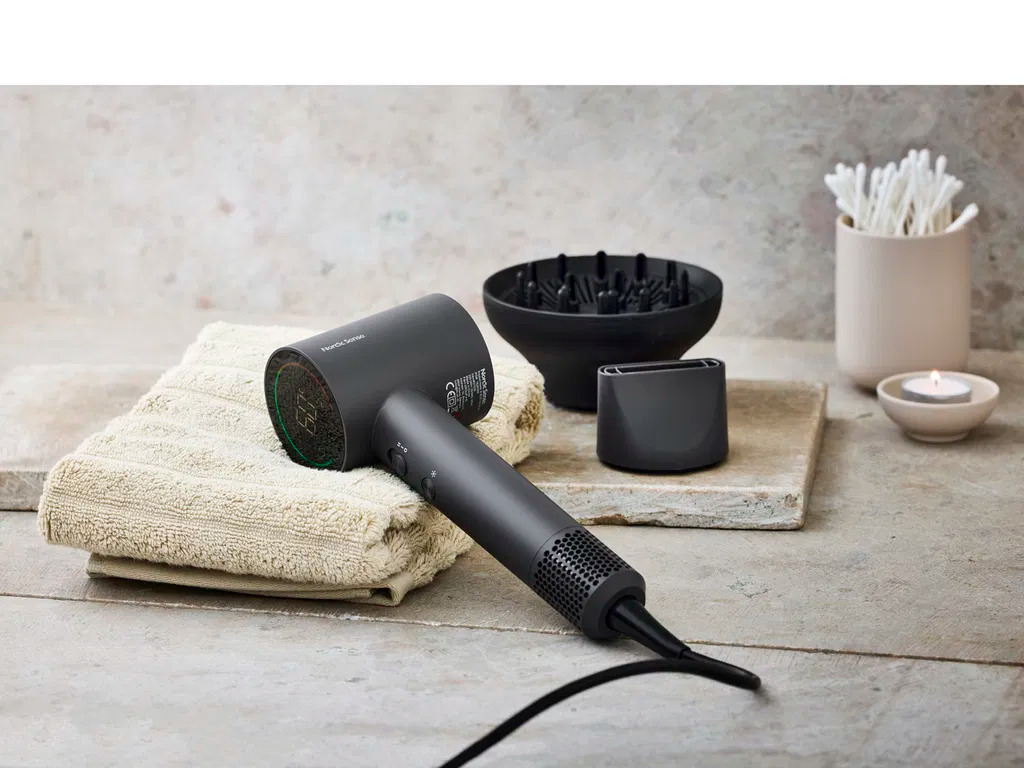 Nordic Sense AI-hårtørrer 1600 watt Grå