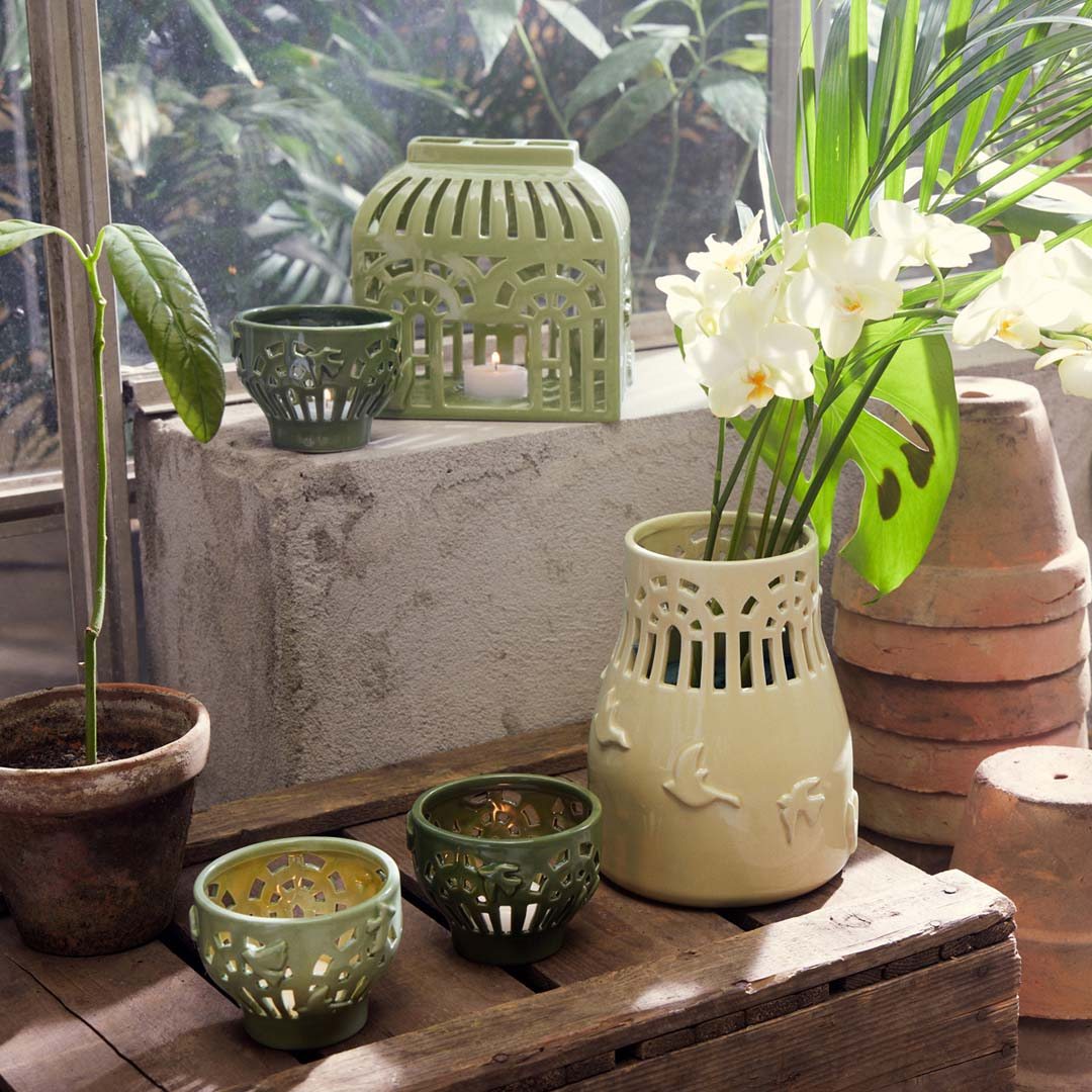 Orangery Vase H18 cm sweet honey