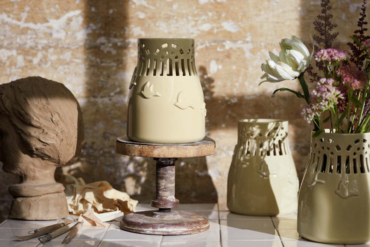 Orangery Vase H18 cm sweet honey