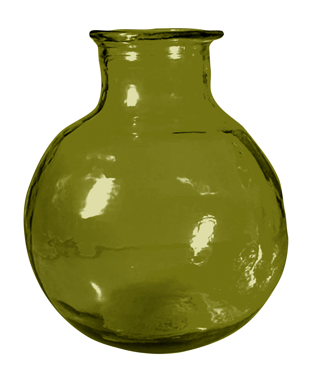 SONATA vase, H 31 cm, bottle green* SONATA vase, H 31 cm, bottle green*