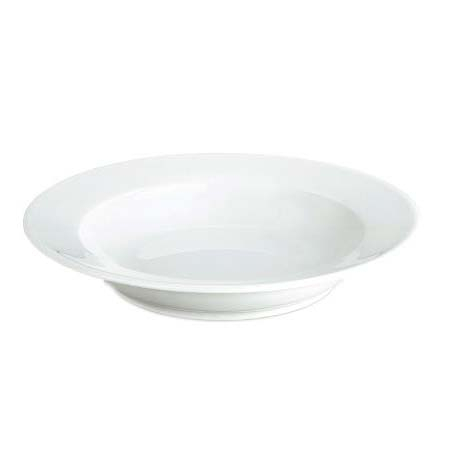 Pillivuyt Sancerre Tallerken dyb Dia 22 cm Hvid