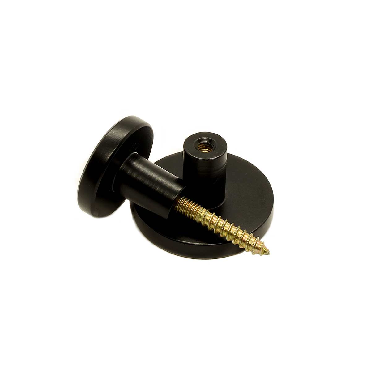 MOUD Home DOT sort knage - Ø2,5 cm