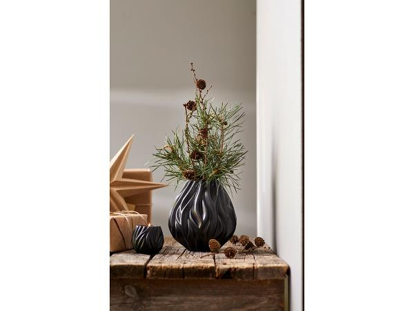 Morsø Flame Vase 23 cm Sort Morsø Flame Vase 23 cm Sort