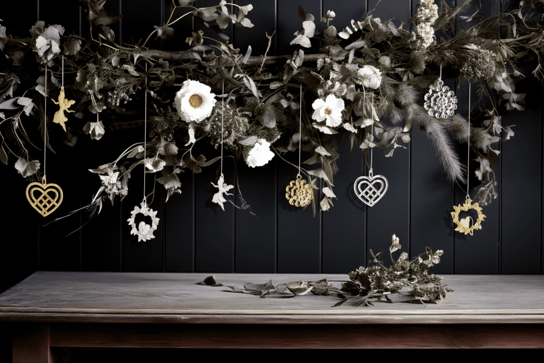 Kugleblomst H6.5 forgyldt*