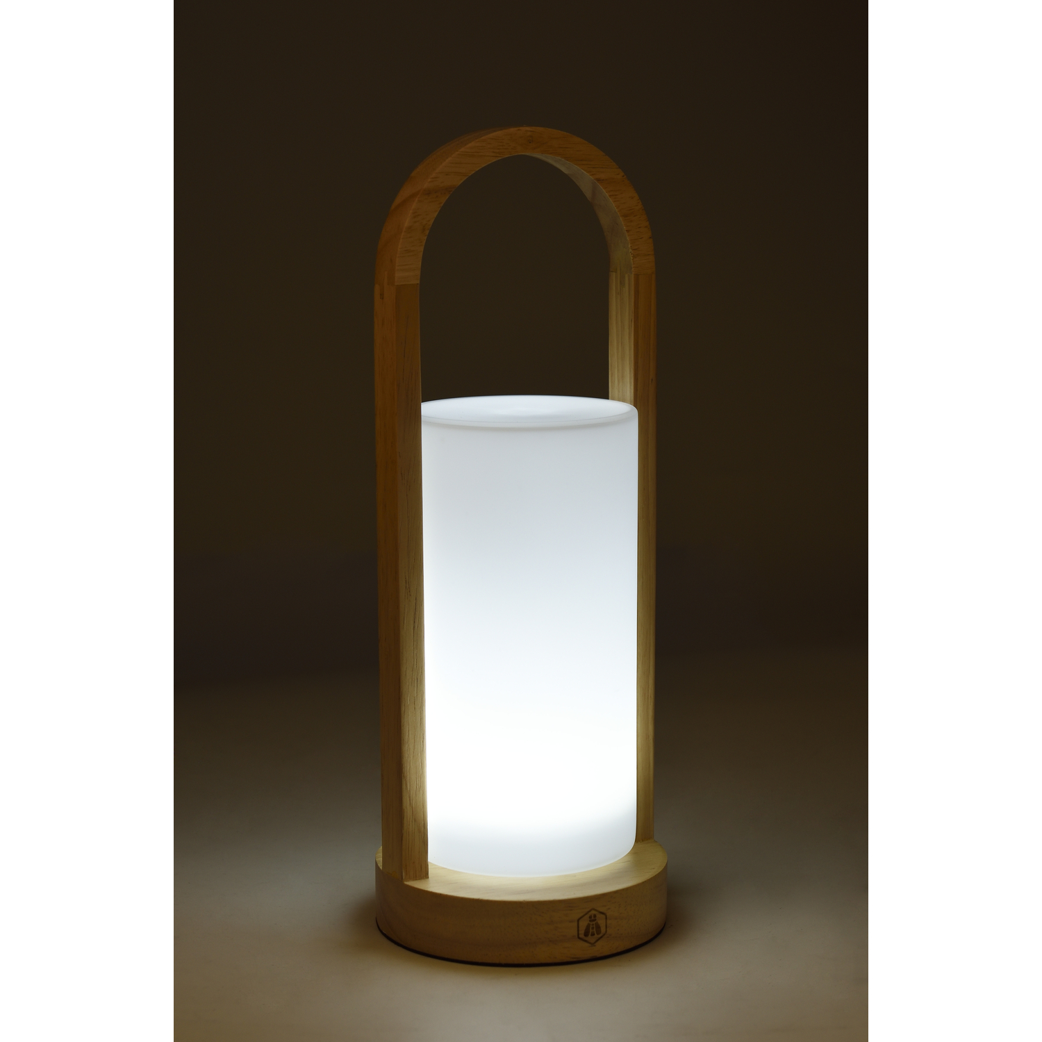 Laguiole Lanterne Træ & Glas 3 farver LED USB lys