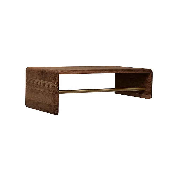 Level Multihylde - Røget, L55xD30xH20 cm - 100% Massiv Eg - Røget Olie