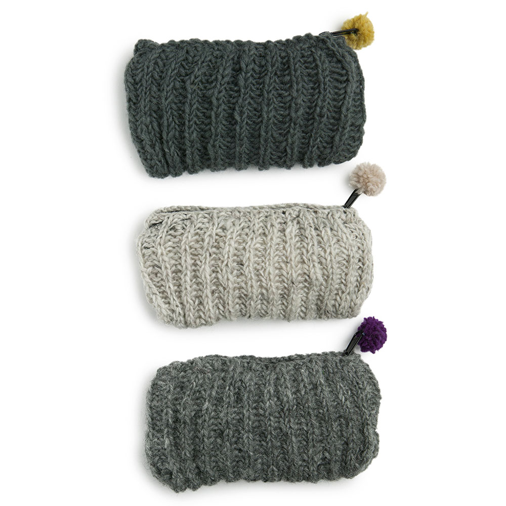 Purse PomPoms, 3 Colours Purse PomPoms, 3 Colours