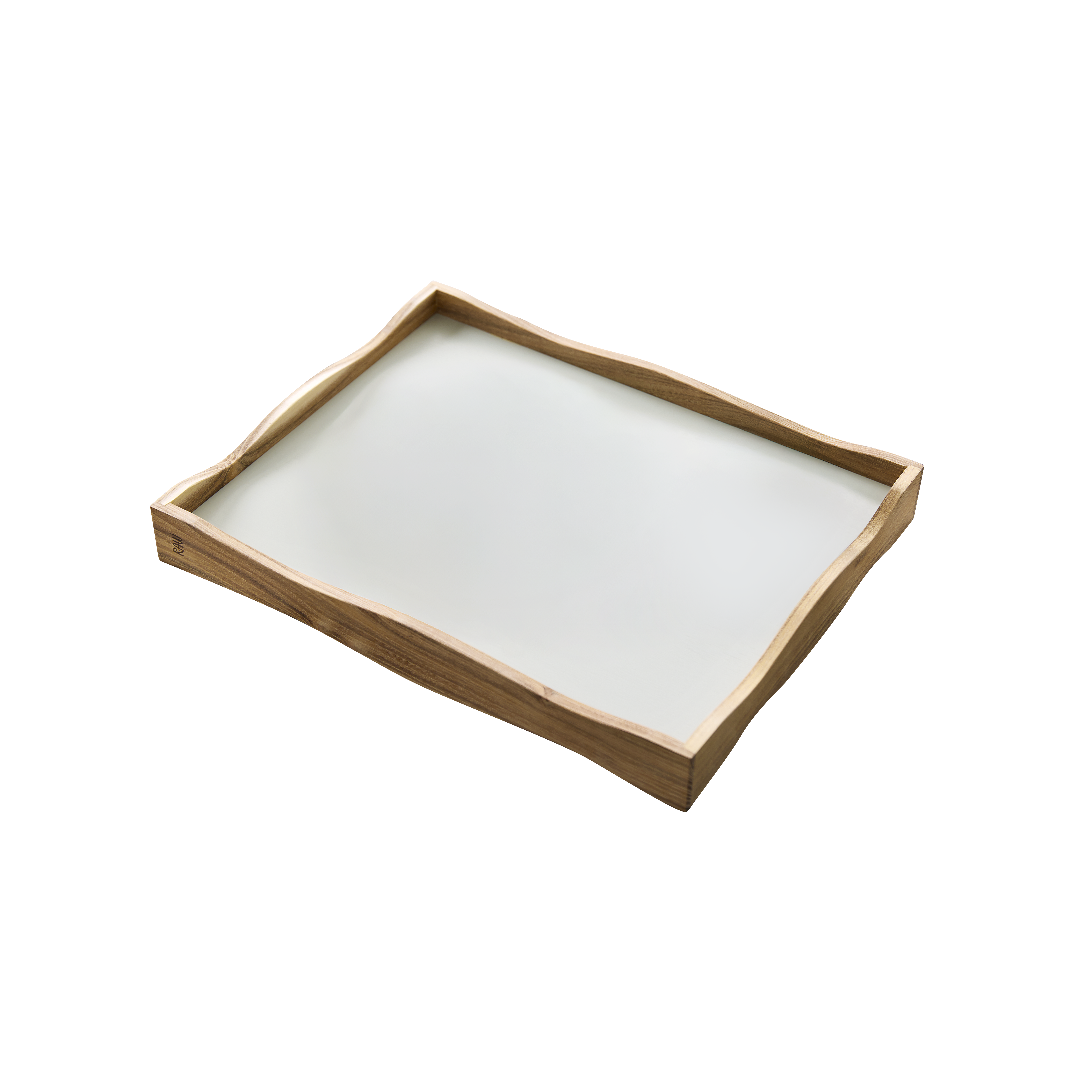 RAW Teak - bakke vendbar 38 x31x4,5 cm. tykkelse 0,9 cm