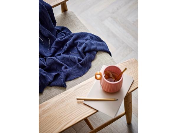 Södahl Gentle Plaid 130 x 170 cm Navy blue
