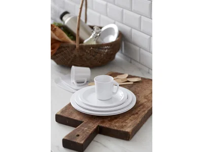 Rosti Hamlet Dyb tallerken 21 cm Hvid