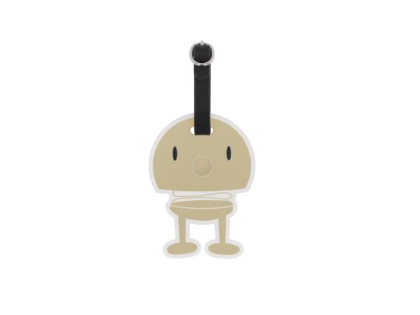 Hoptimist Bag tag Latte